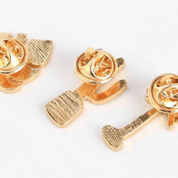 NEW Cactus Succulent Cartoon Enamel Pin Brooch - Picture 3 of 4